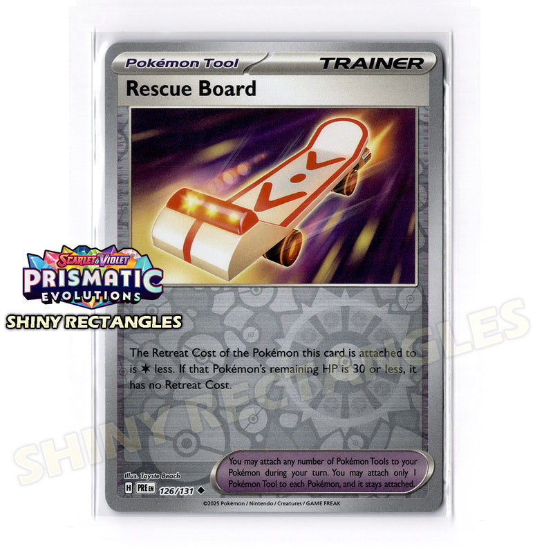 126/131 - Rescue Board - Reverse Holo