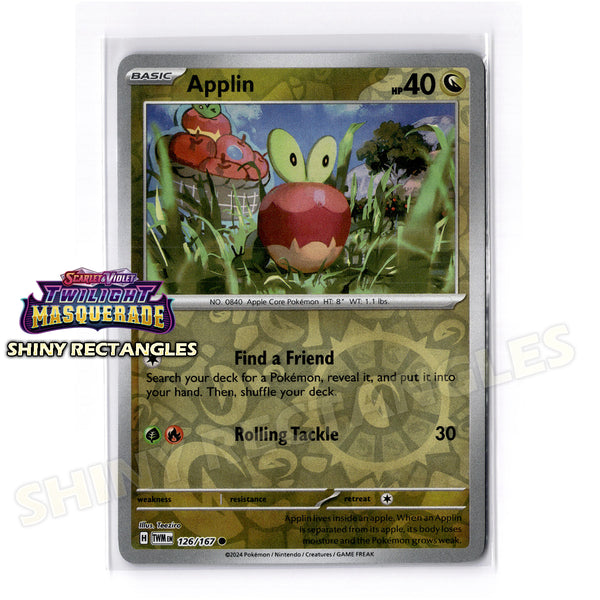 126/167 - Applin - Reverse Holo