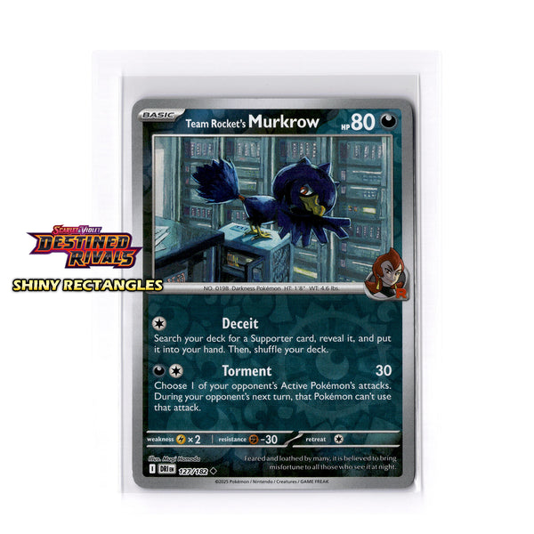 127/182 - Team Rocket's Murkrow - Reverse Holo