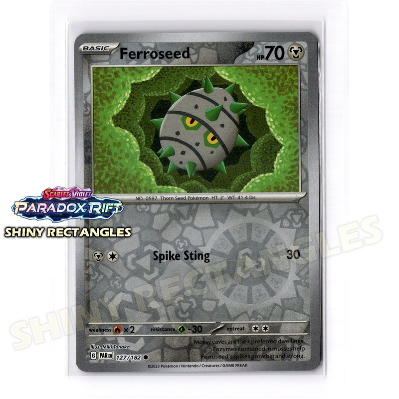 127/182 - Ferroseed - Reverse Holo