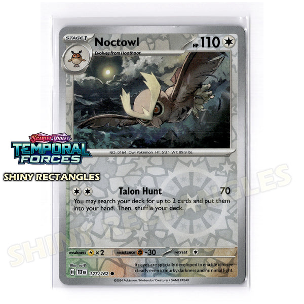 127/162 - Noctowl - Reverse Holo