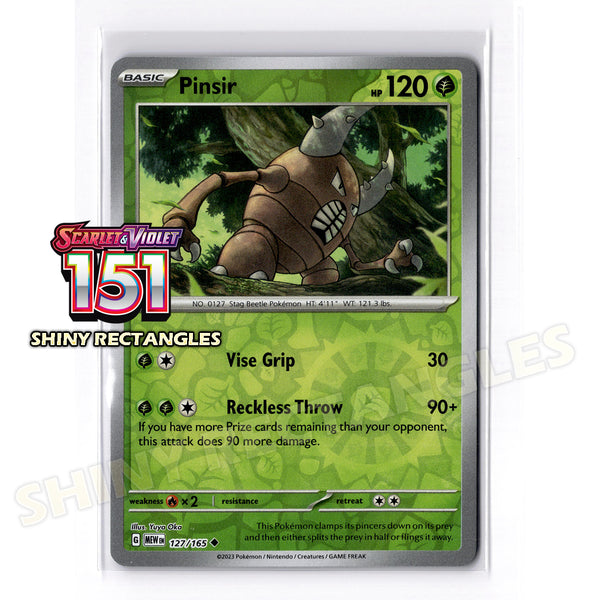 127/165 - Pinsir - Reverse Holo