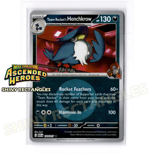 127/217 - Team Rocket's Honchkrow - Energy Symbol