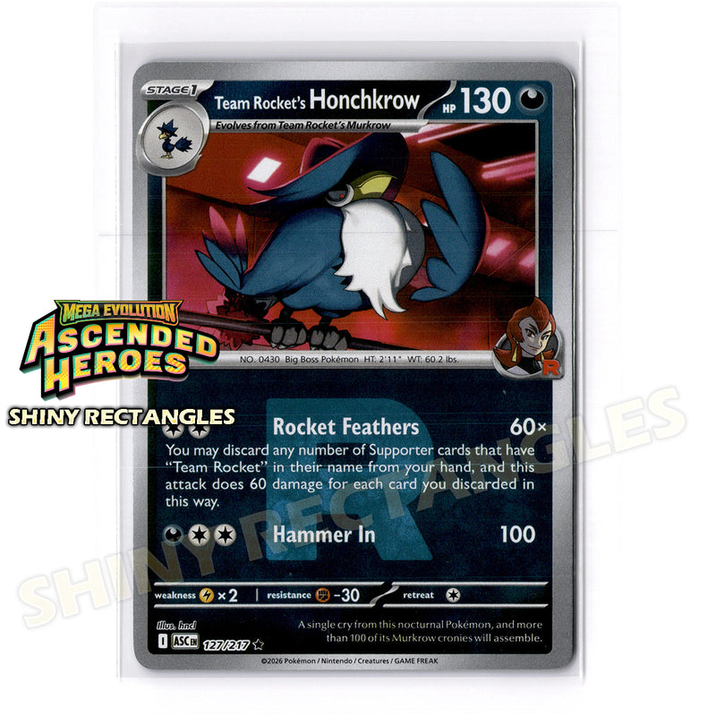 127/217 - Team Rocket's Honchkrow - Team Rocket