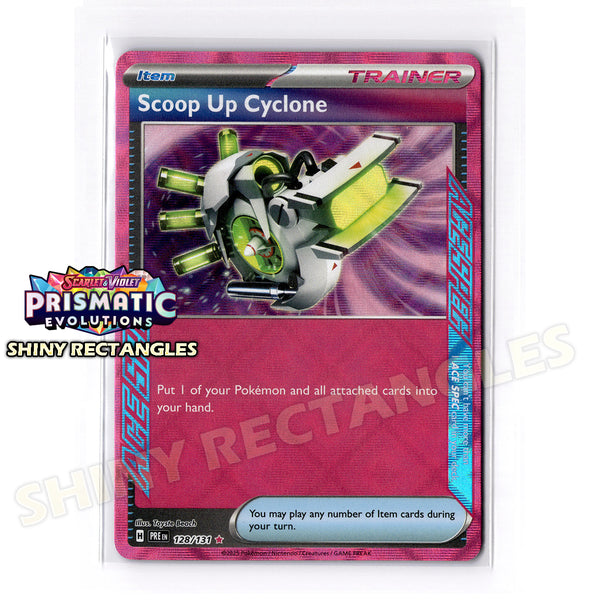 128/131 - Scoop Up Cyclone - Holofoil