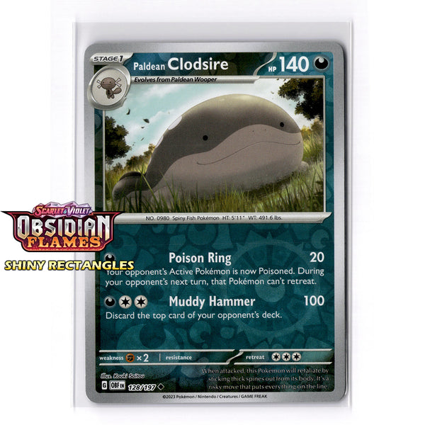 128/197 - Paldean Clodsire - Reverse Holo