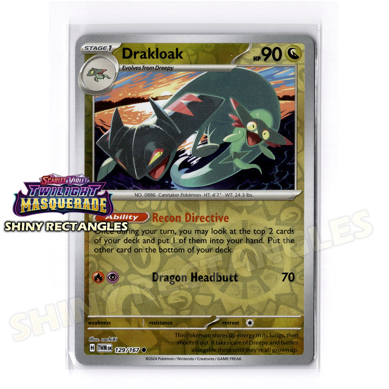 129/167 - Drakloak - Reverse Holo