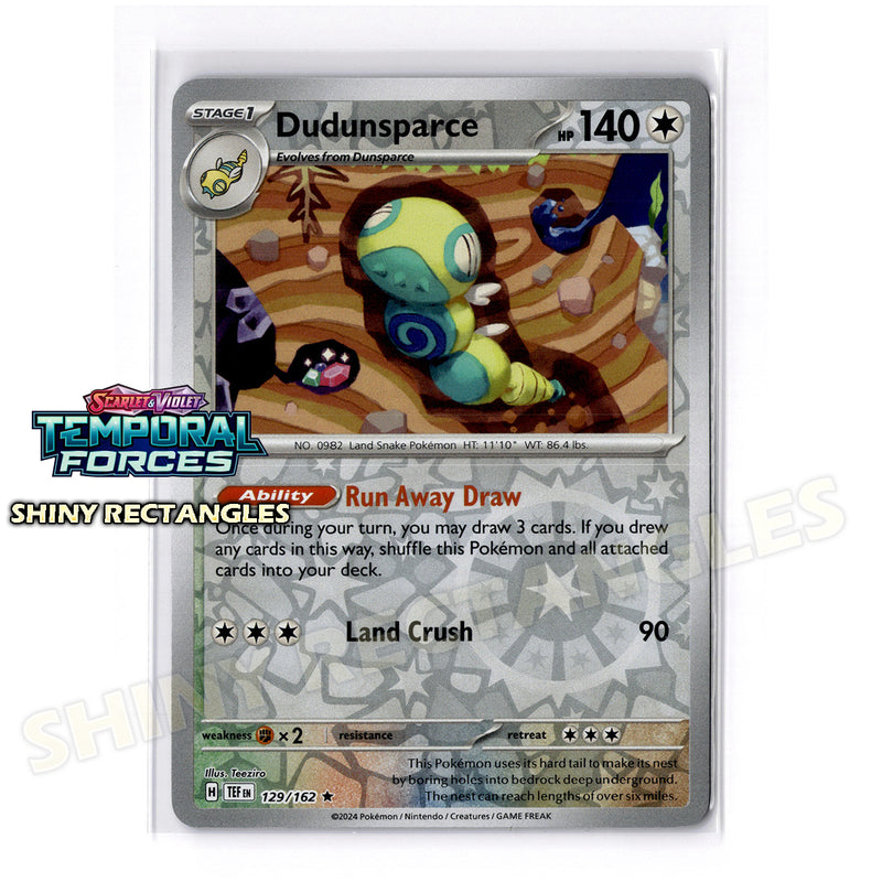 129/162 - Dudunsparce - Reverse Holo
