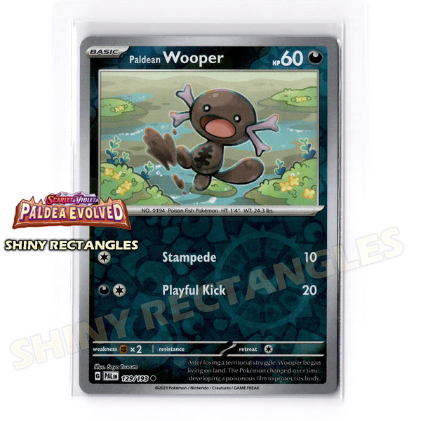 129/193 - Paldean Wooper - Reverse Holo
