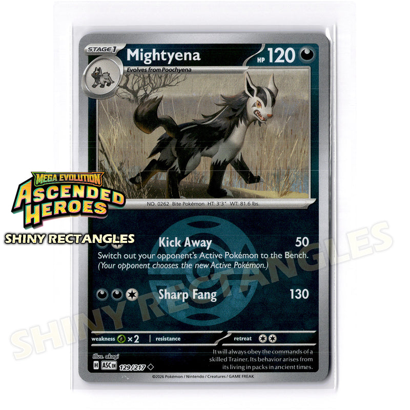129/217 - Mightyena - Dusk Ball