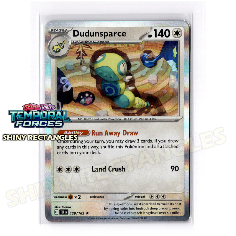 129/162 - Dudunsparce - Holofoil