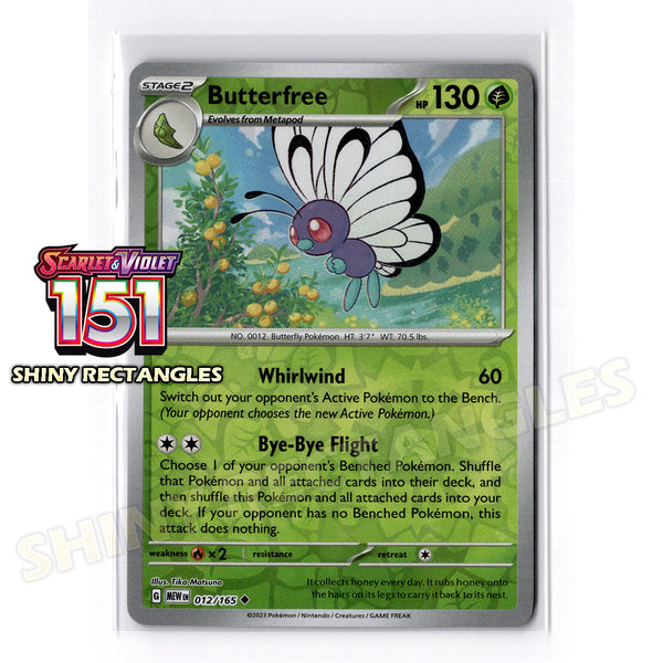 012/165 - Butterfree - Reverse Holo
