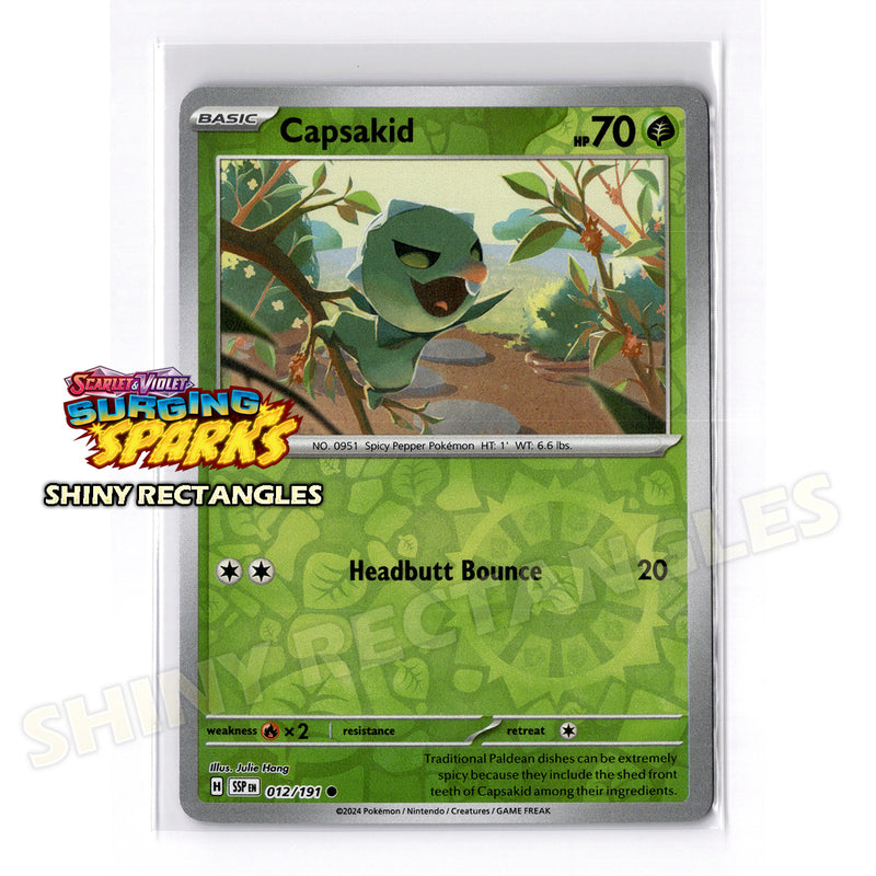 012/191 - Capsakid - Reverse Holo