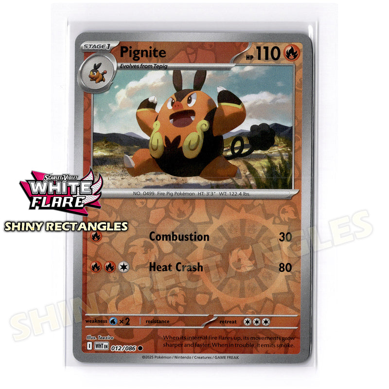 012/086 - Pignite - Reverse Holo