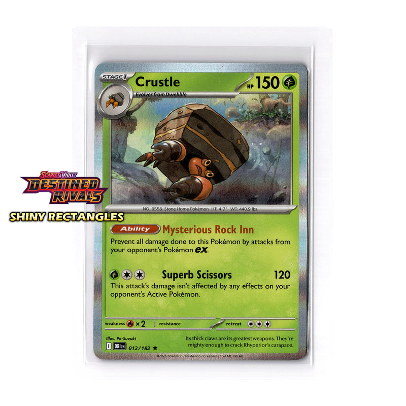 012/182 - Crustle - Holofoil