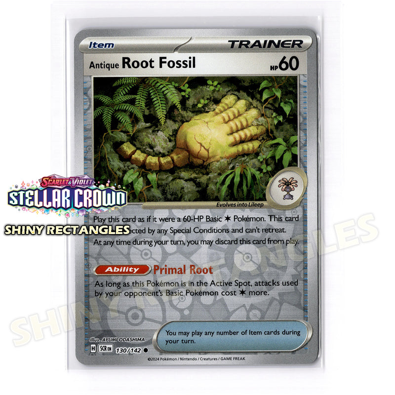 130/142 - Antique Root Fossil - Reverse Holo