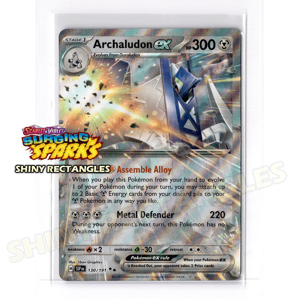 130/191 - Archaludon EX - Holofoil