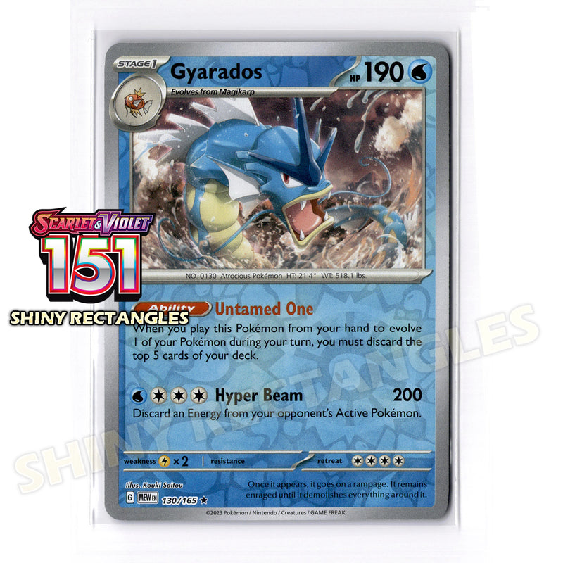 130/165 - Gyarados - Reverse Holo