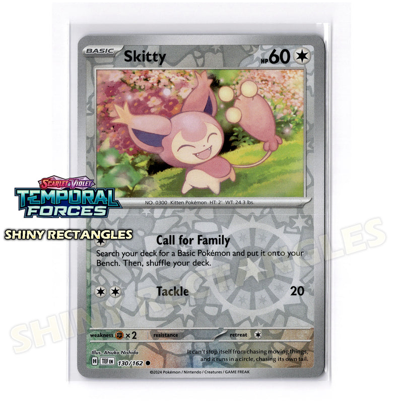 130/162 - Skitty - Reverse Holo