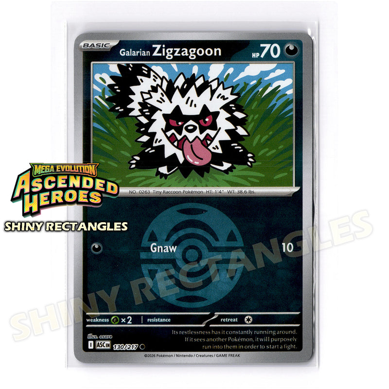 130/217 - Galarian Zigzagoon - Dusk Ball