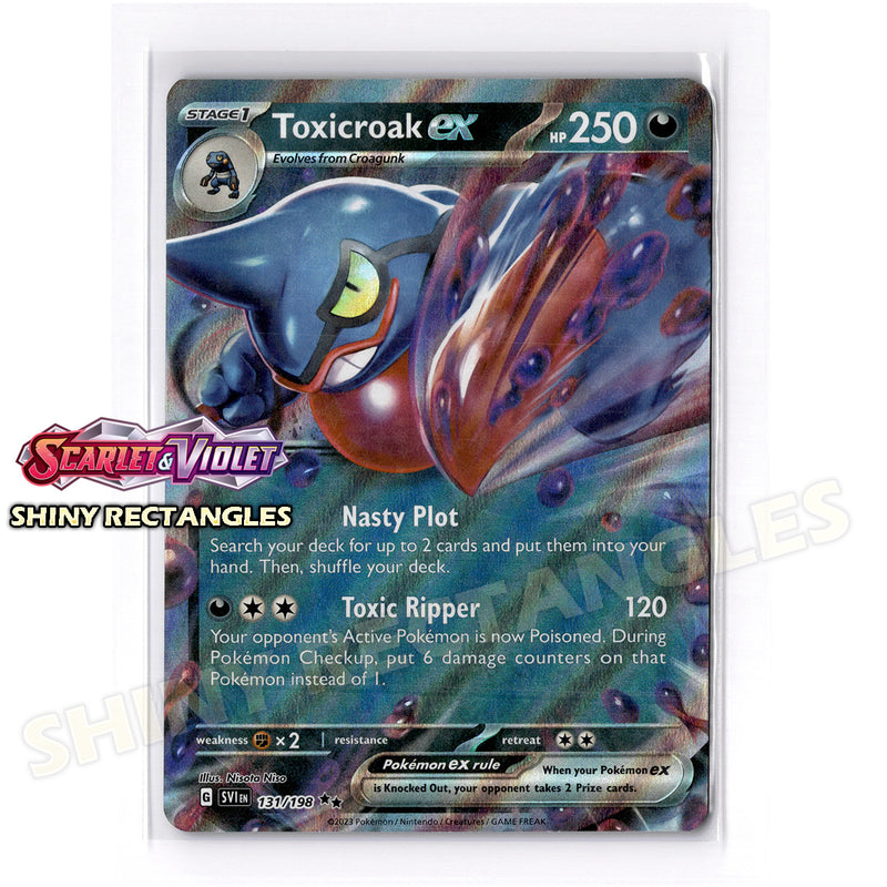 131/198 - Toxicroak EX - Holofoil