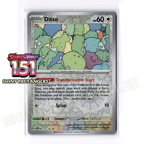 132/165 - Ditto - Reverse Holo