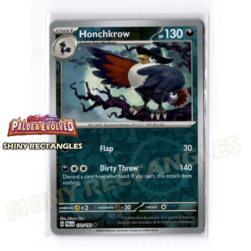 132/193 - Honchkrow - Reverse Holo