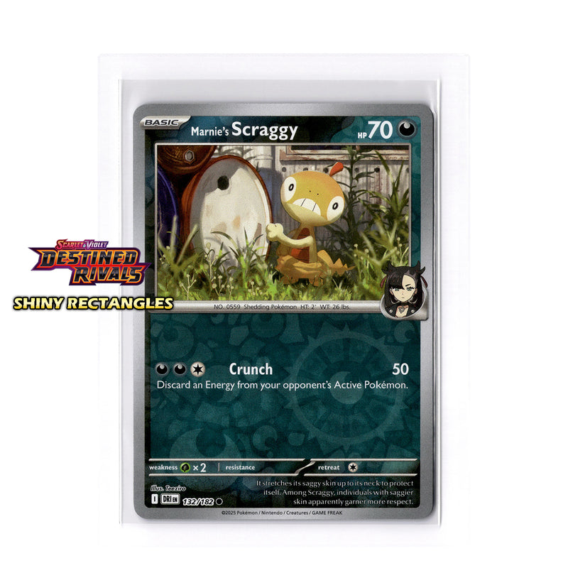 132/182 - Marnie's Scraggy - Reverse Holo