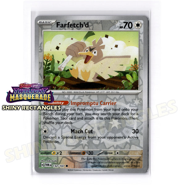 132/167 - Farfetch'd - Reverse Holo