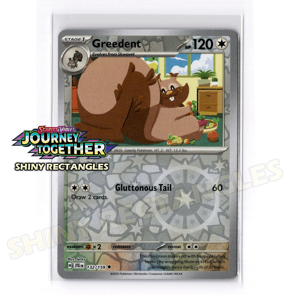 132/159 - Greedent - Reverse Holo