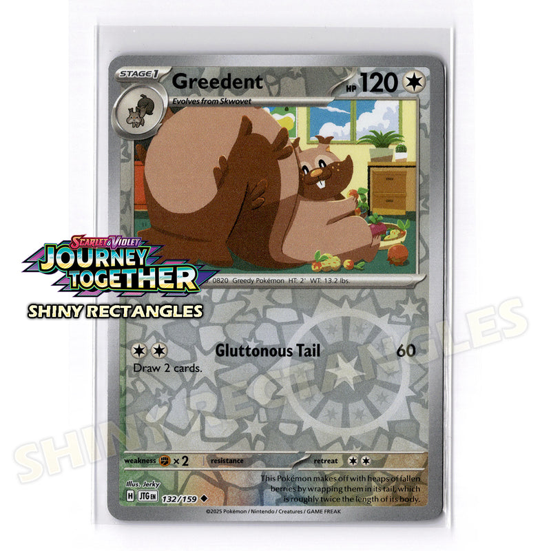 132/159 - Greedent - Reverse Holo