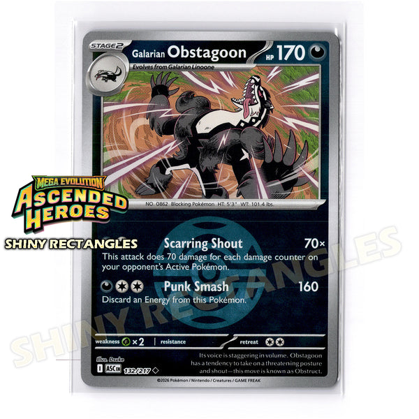 132/217 - Galarian Obstagoon - Dusk Ball