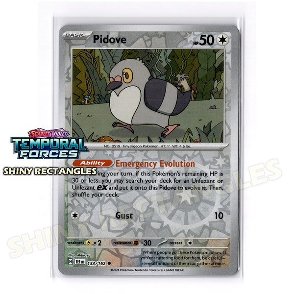 133/162 - Pidove - Reverse Holo