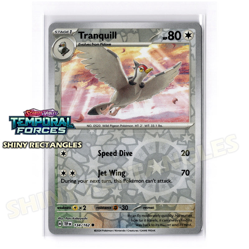 134/162 - Tranquill - Reverse Holo