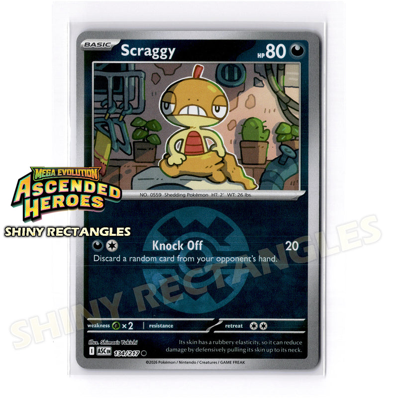 134/217 - Scraggy - Quick Ball