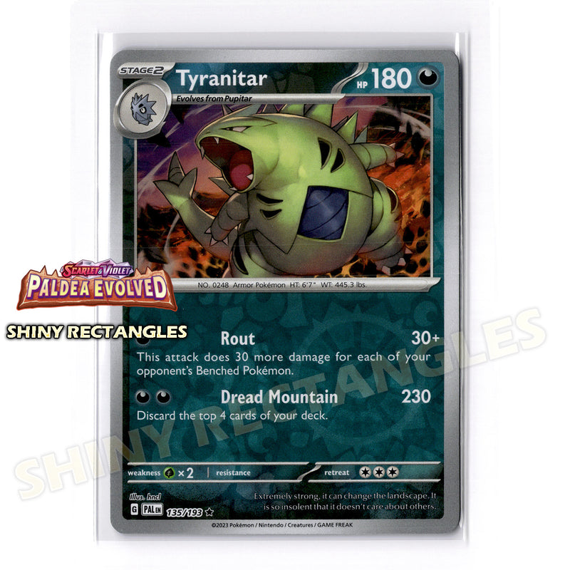 135/193 - Tyranitar - Reverse Holo