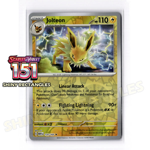 135/165 - Jolteon - Reverse Holo