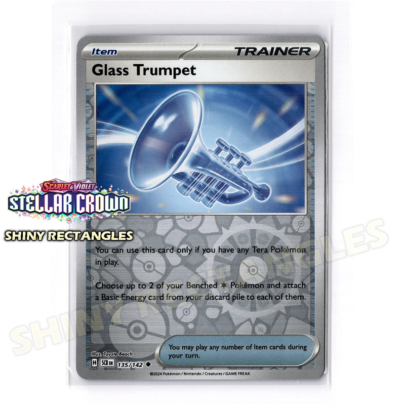 135/142 - Glass Trumpet - Reverse Holo
