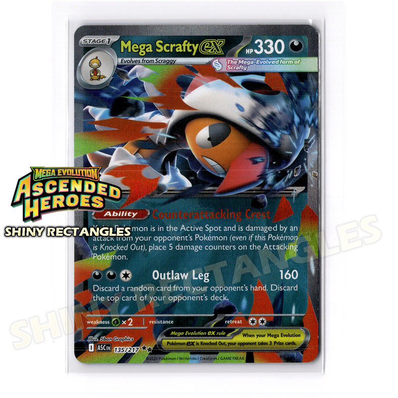 135/217 - Mega Scrafty EX - Holofoil