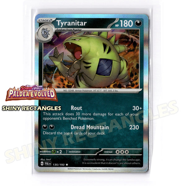 135/193 - Tyranitar - Holofoil