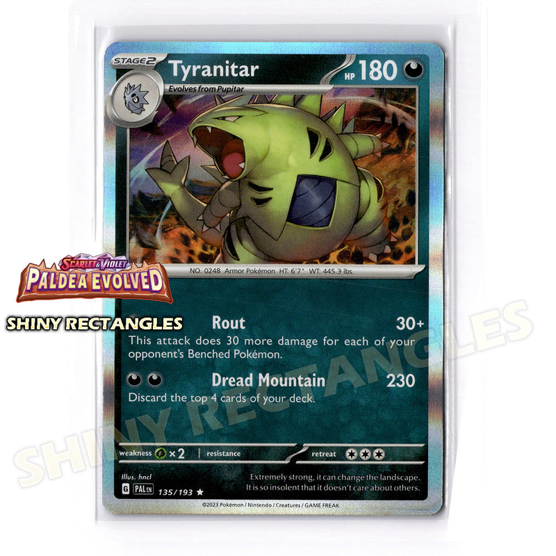 135/193 - Tyranitar - Holofoil