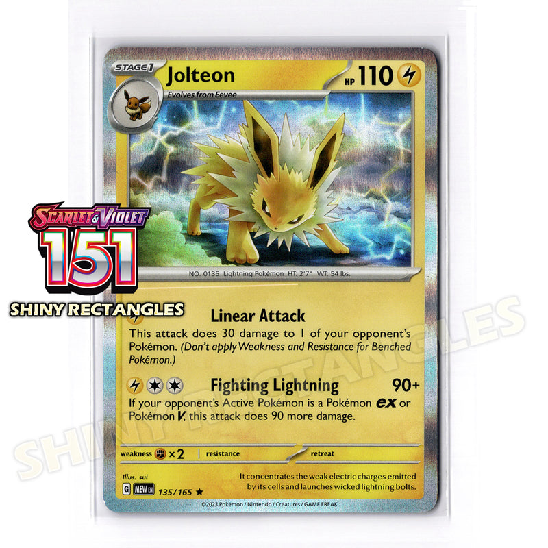 135/165 - Jolteon - Holofoil