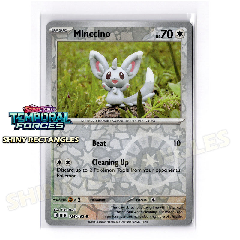 136/162 - Minccino - Reverse Holo