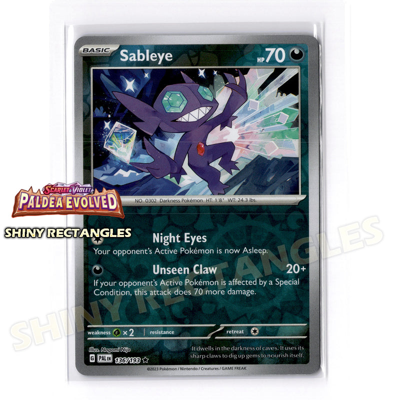 136/193 - Sableye - Reverse Holo