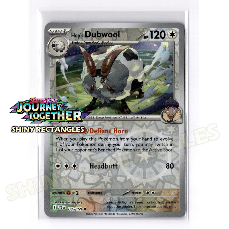 136/159 - Hop's Dubwool - Reverse Holo