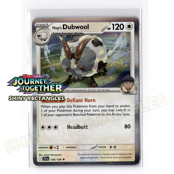 136/159 - Hop's Dubwool - Holofoil