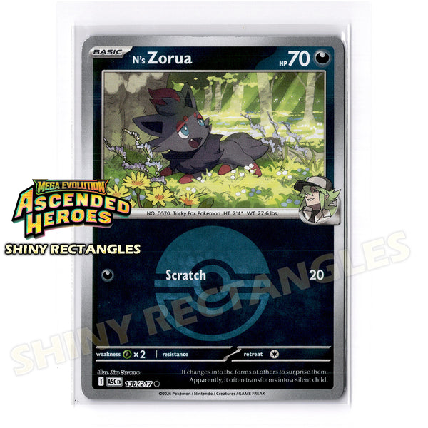 136/217 - N's Zorua - Poke Ball