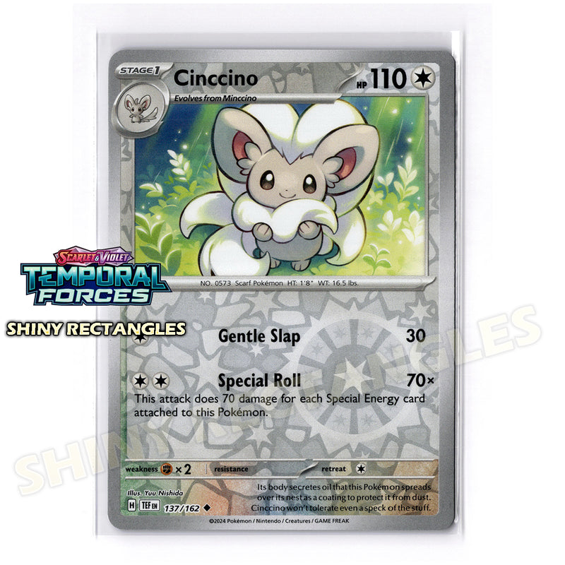 137/162 - Cinccino - Reverse Holo