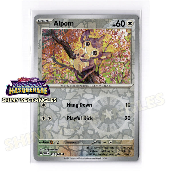 137/167 - Aipom - Reverse Holo