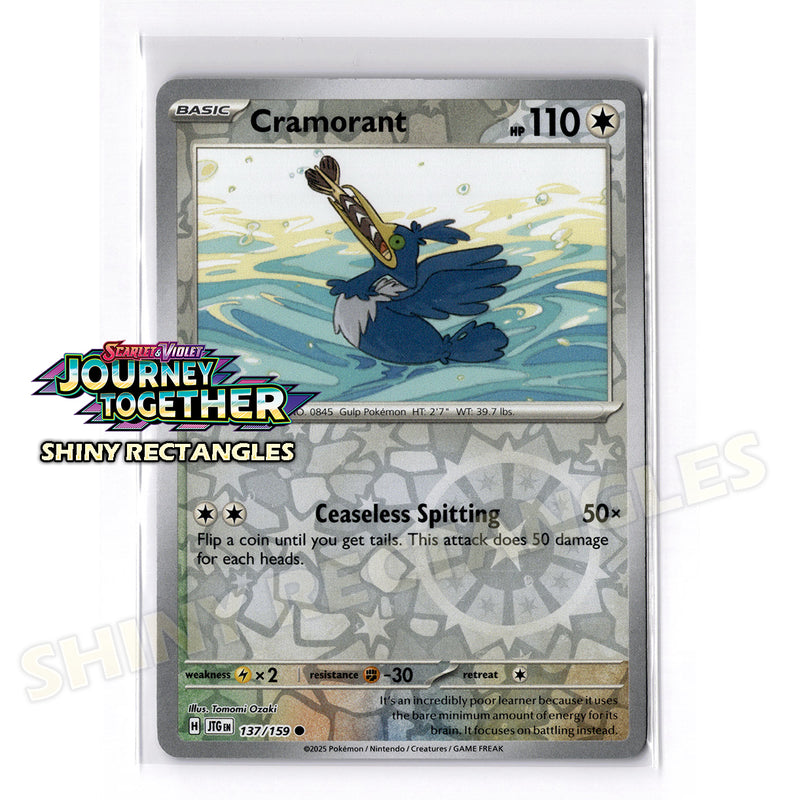 137/159 - Cramorant - Reverse Holo
